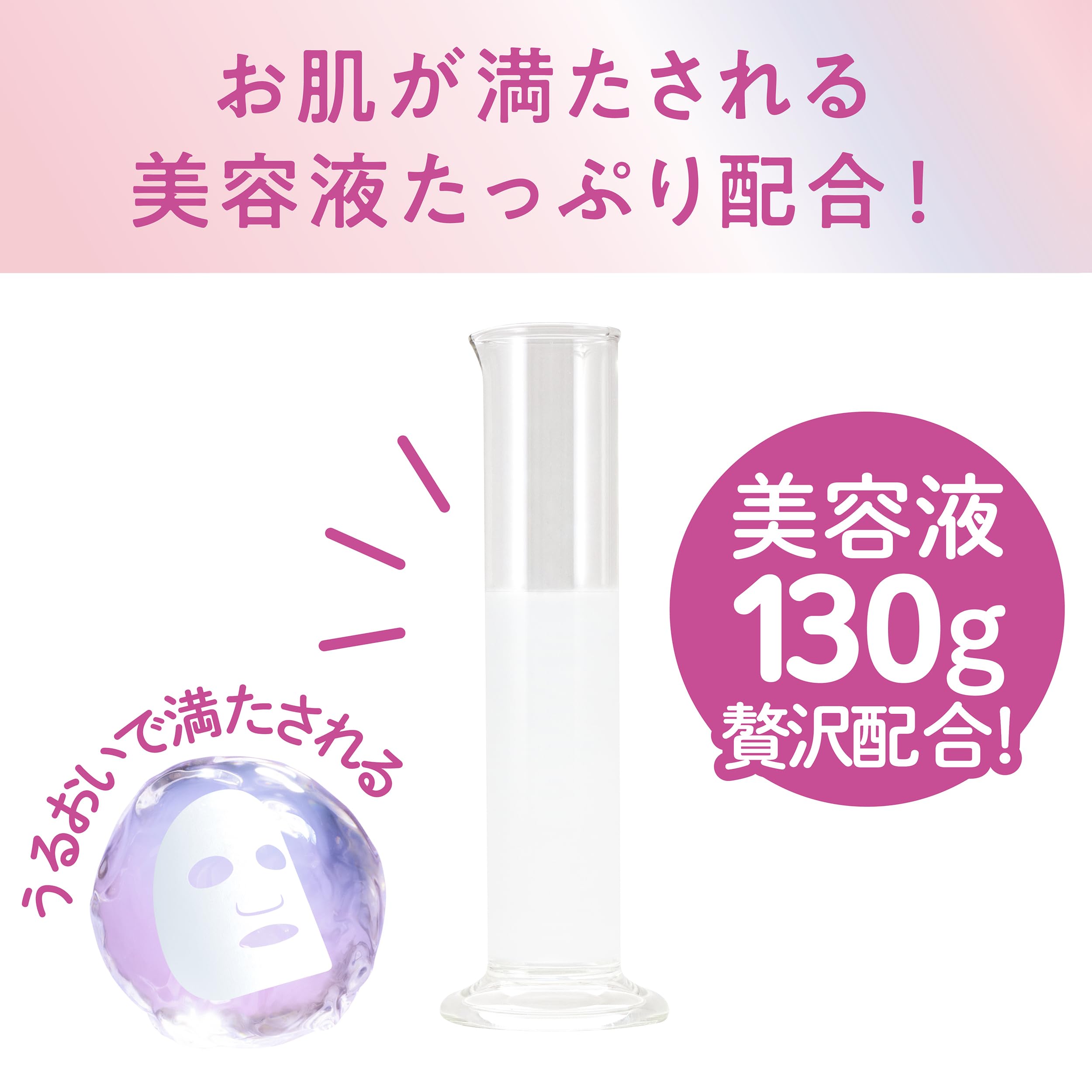 【의약 부외품】 매끄러운 본점 약용 링클 에센스 마스크 화이트 두유 이소 플라본 에이징 보습 건조 미백 니아신 아미드 팩 페이스 팩