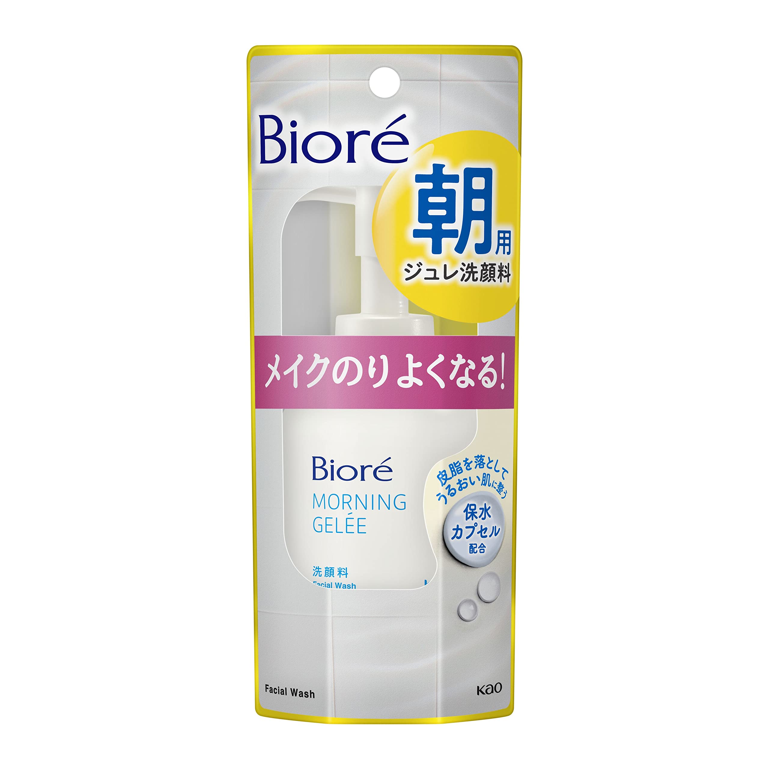 Bioré Morning jelly face wash Aqua floral scent 100ml
