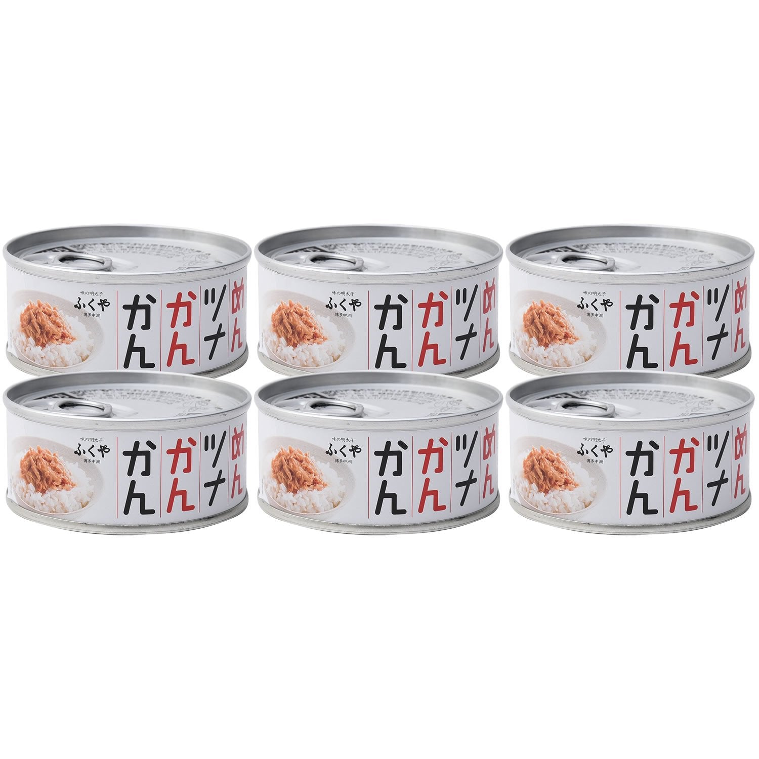 후쿠야 멘 참치 감귤 90g×6개
