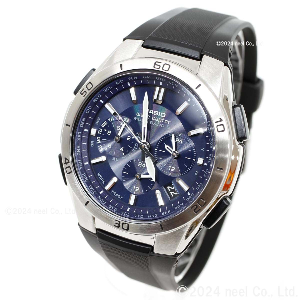 [Casio] Wave Ceptor Watch [Domestic Genuine Product] Radio Solar WVQ-M410-2AJF Black