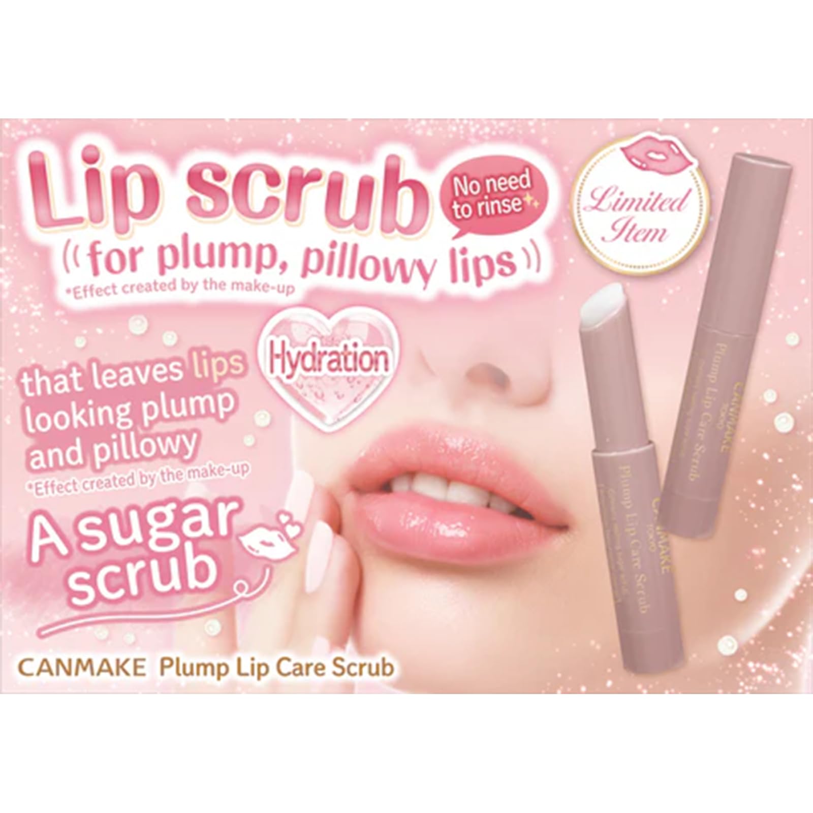 Canmake Moisturising Plan Prelip Care Scrub 01 1 miếng (x 1)
