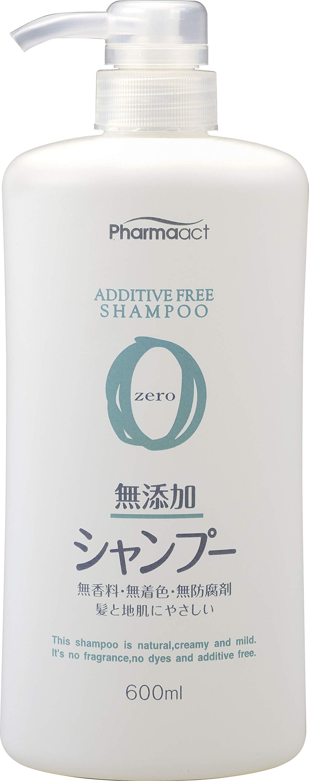 Pharmaact additive-free shampoo 600ml