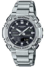 [Casio] G-Shock Watch [Domestic Genuine Product] G-STEEL Bluetooth Equipped with Solar GST-B600D-1AJF Men's Silver