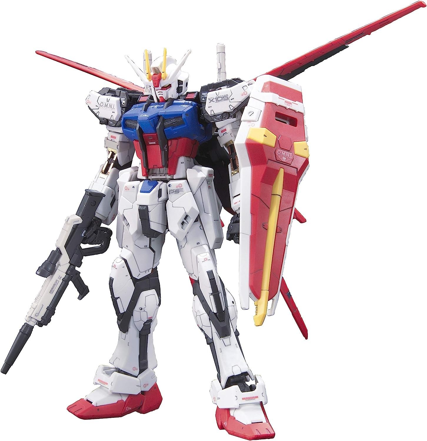 BANDAI SPIRITS RG Mobile Suit Gundam SEED Ale Strike Gundam 1/144 scale color-coded plastic model