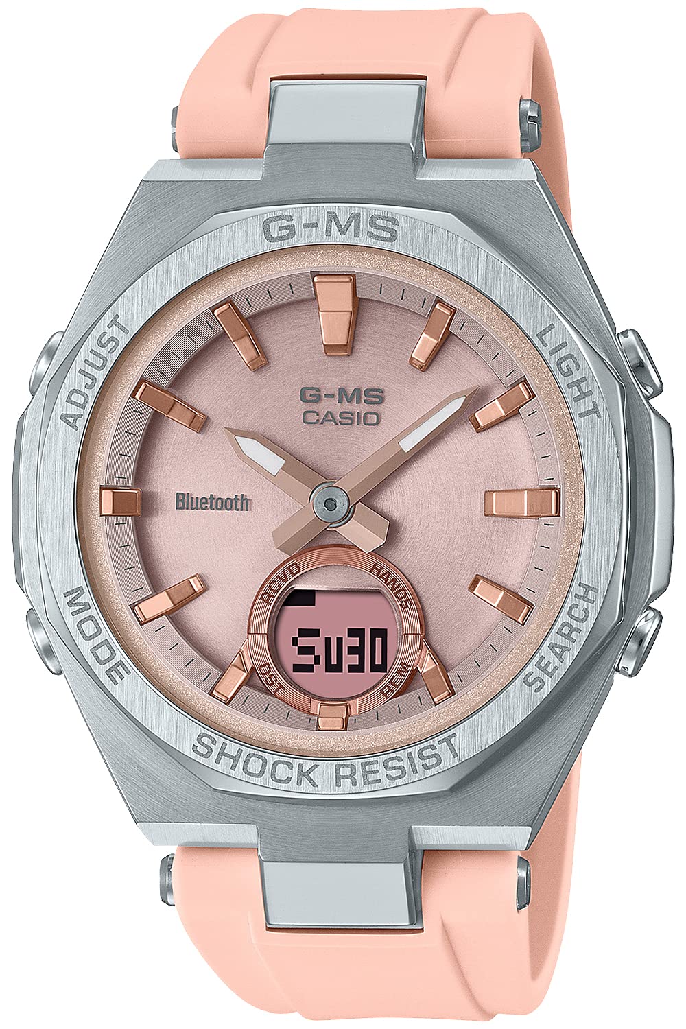 [Casio] Babygie G-MS Bluetooth Solar MSG-B100-4AJF Women's Pink