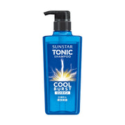 Sunstar Tonic Shampoo COOL BURST Rinse-in Shampoo Citrus Herb 460mL x 1 Pump [Refreshing Scalp Care] Non-Silicone Formula