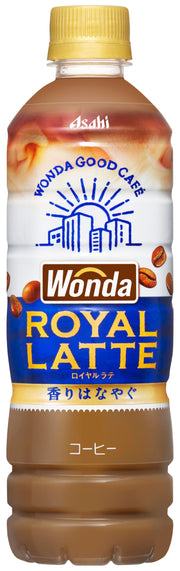 Wanda Asahi Beverage Royal Latte 500ml x 24 [กาแฟ]