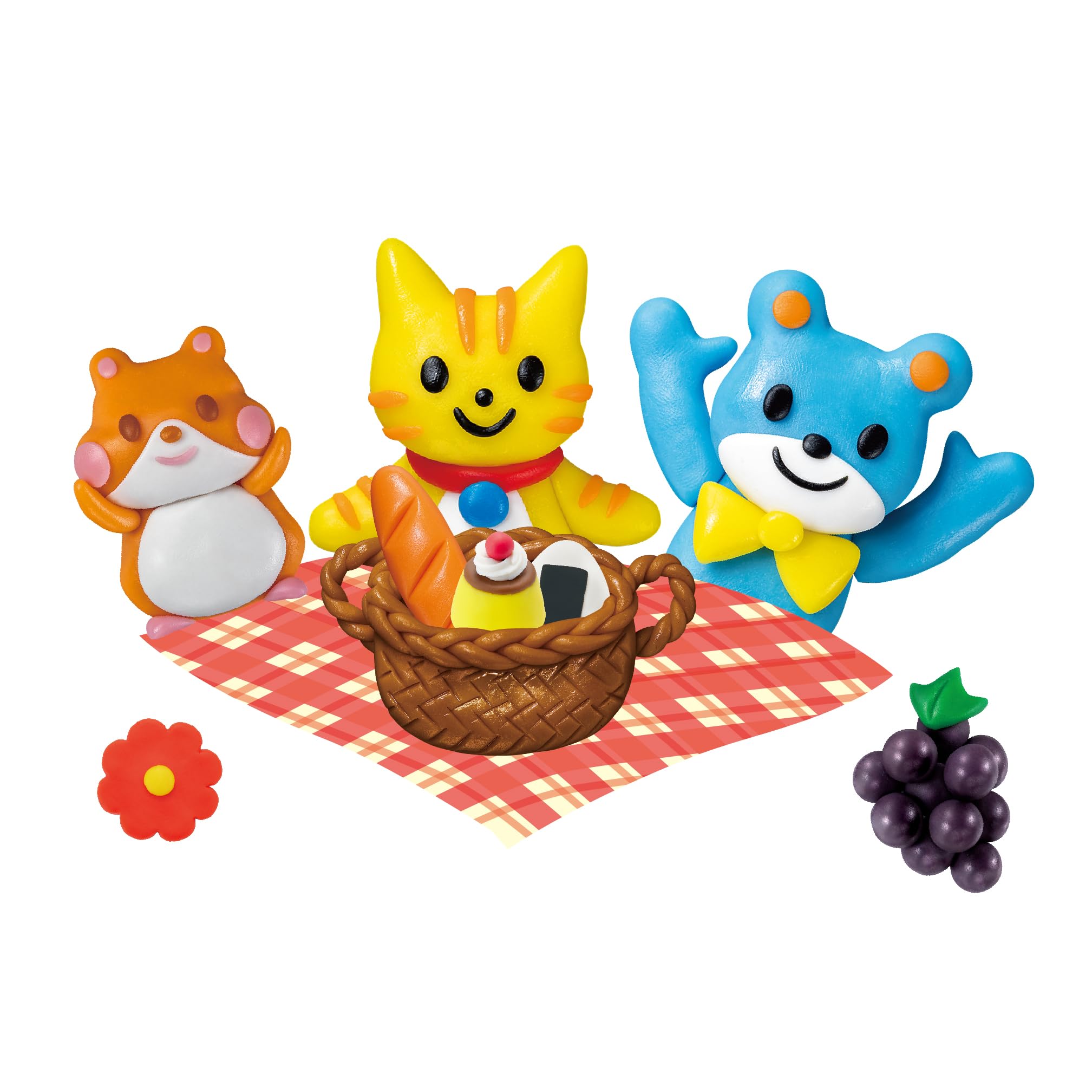 AGATSUMA Rice Clay Do! Springy and Smooth Rice Clay 12 Colors 4971404321052