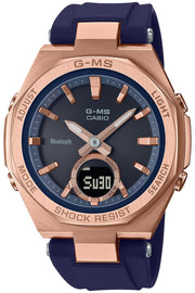 [Casio] Babygie G-MS Bluetooth Solar MSG-B100G-2AJF Women's Blue