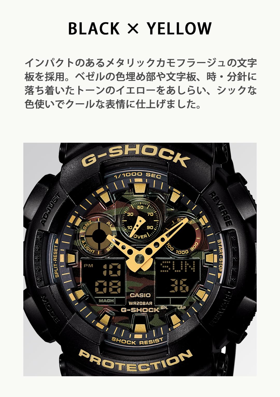 [Casio] G-Shock Watch [Domestic Genuine Product] GA-100CF-1A9JF Men's Black