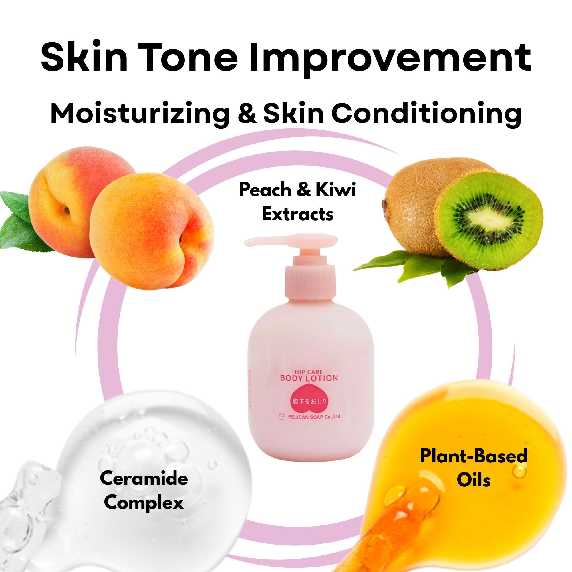 Koisuru Oshiri Hip Care Body Lotion 200mL