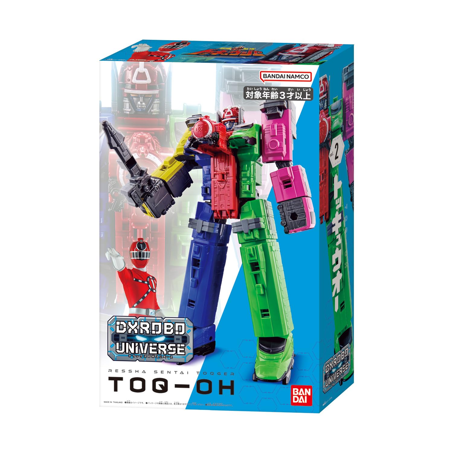 [BANDAI] DXROBO UNIVERSE Tokyuoh Super Sentai Series Train Sentai ToQger