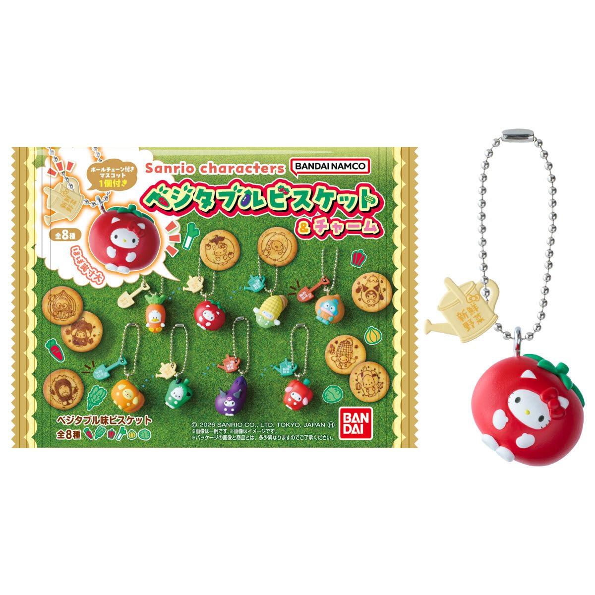 Hộp 10 bánh quy nhân vật Sanrio (Đồ chơi kẹo)