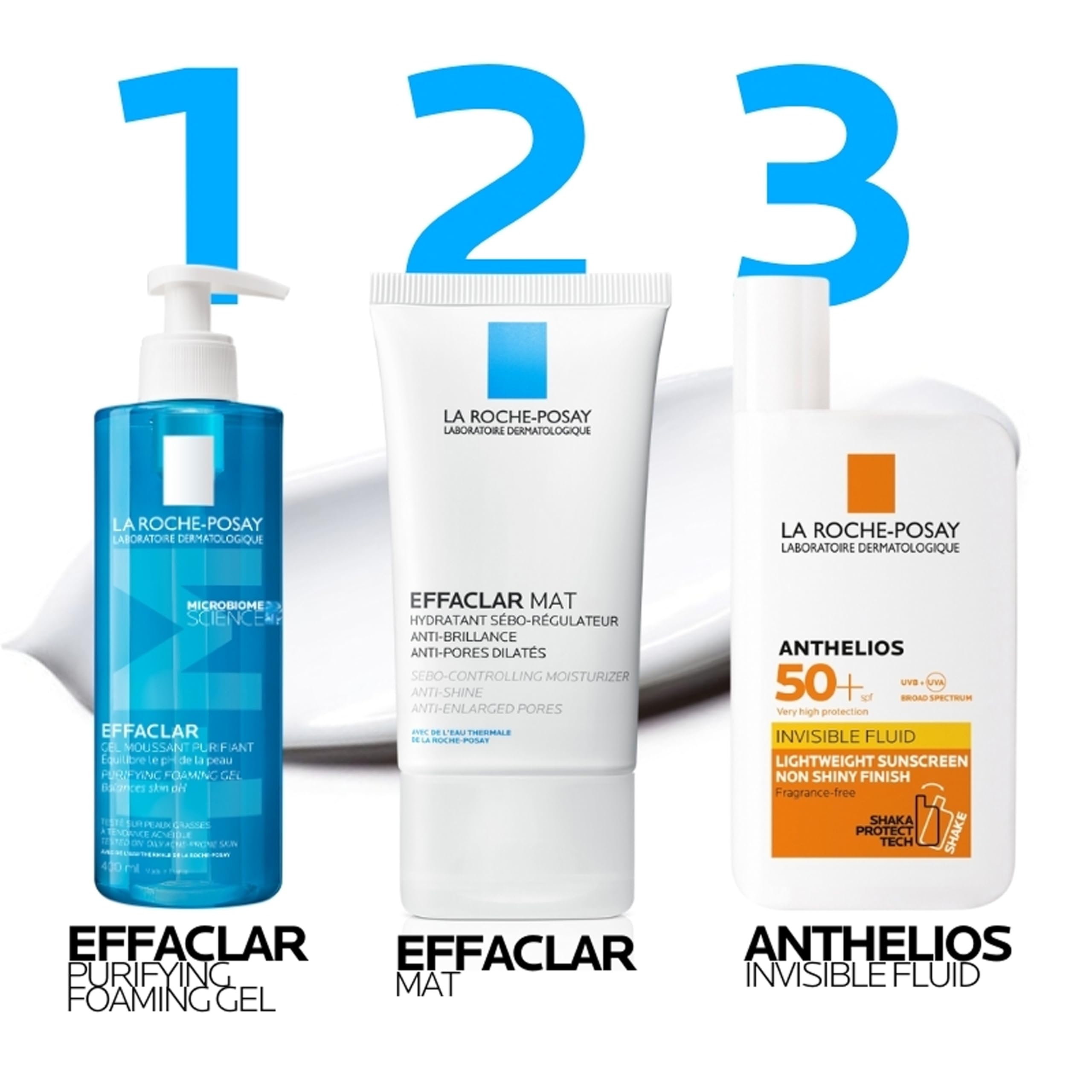 La Roche-Posay(라로슈포제) 【여드름 피부용 보습 젤 크림】 에파쿠라 매트 40 g 여드름 각질 기름진 피부