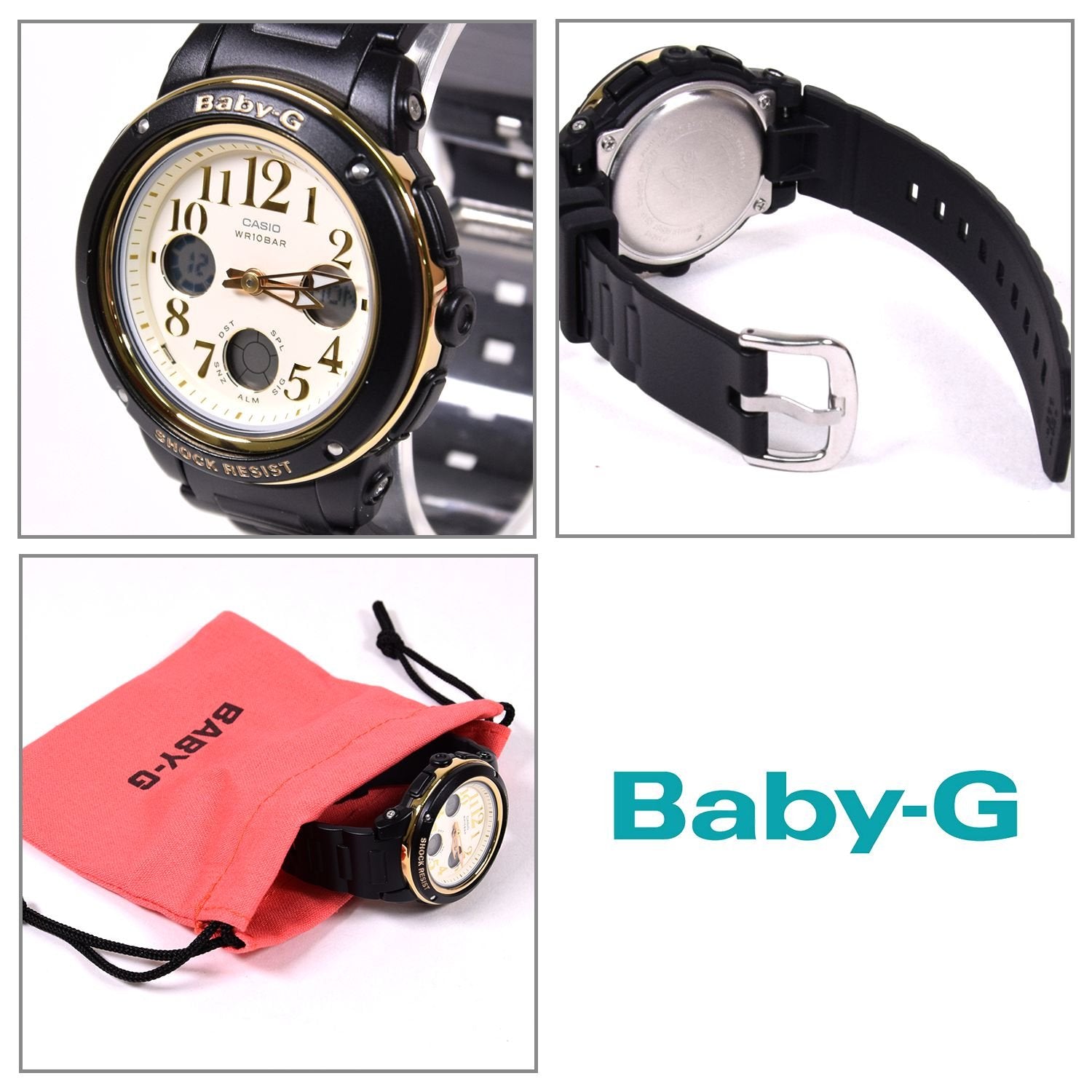 [Casio] Baby G Watch [Domestic Genuine Product] BGA-151EF-1BJF Women's Black