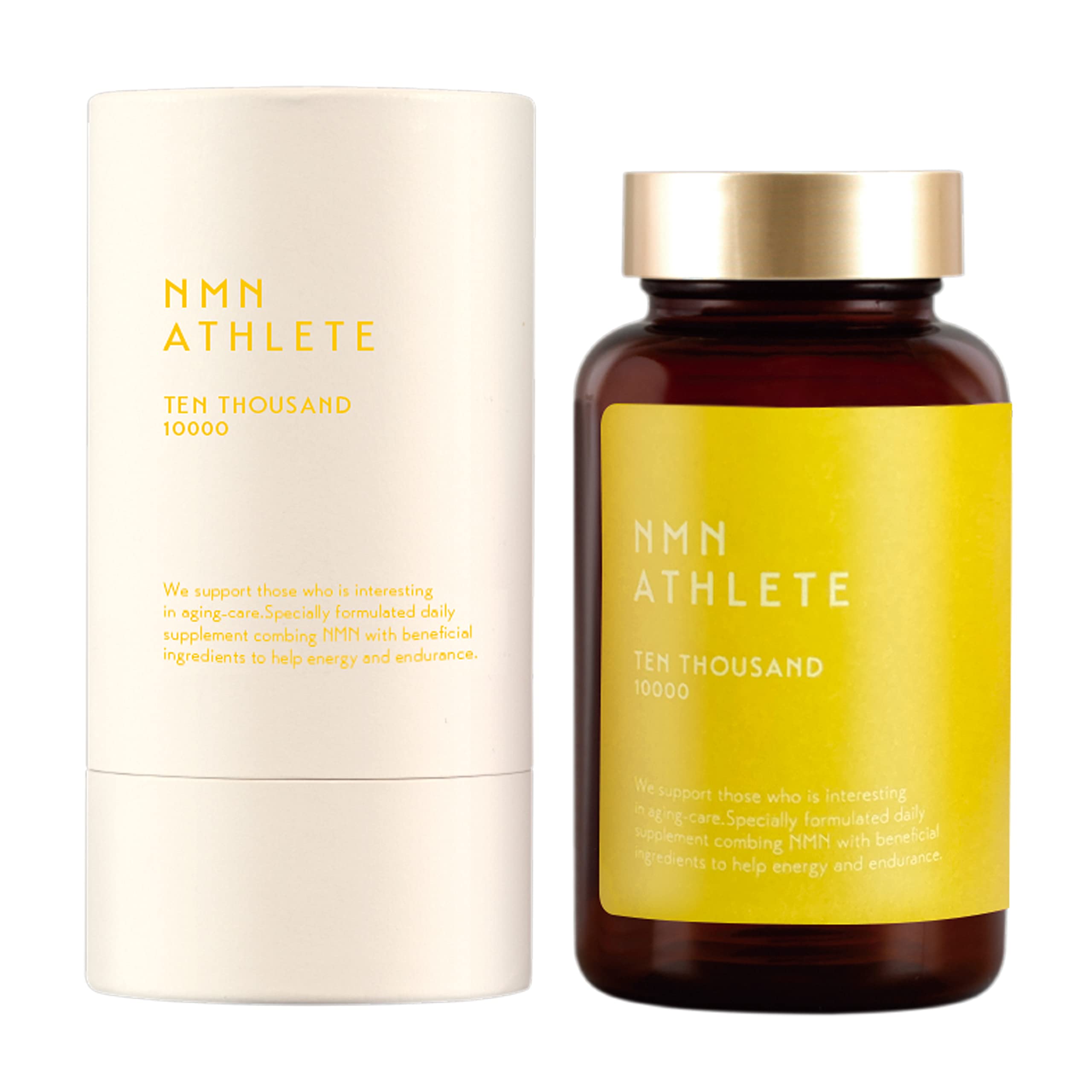 NMN ATHELETE(에누엠에누애슬리트) TEN-THOUSAND10000 보충제 NMN10000㎎(NMN300-400㎎/일) + 이눌린 10000㎎ 국산 순도 99% 이상 NMN 배합, 내산 식물 유래 하드 캡슐, 국내