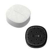 Sharp Plasmacluster Hair Brush IB-B1-W Smooth Beautiful Hair Shiny Static Control Compact Frosty White