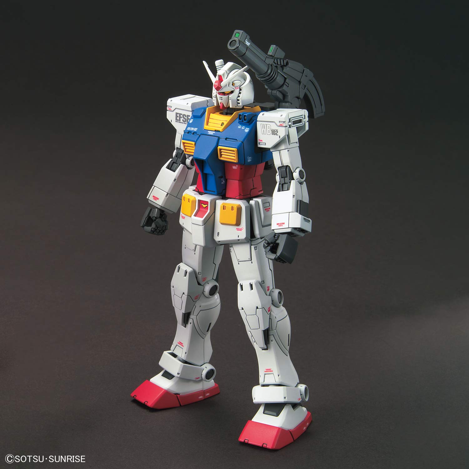 HG Mobile Suit Gundam THE ORIGIN RX-78-02 Gundam 1/144 scale color-coded plastic model