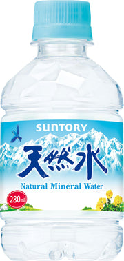 산토리 천연수 280ml×24개 내츄럴 미네랄 워터