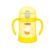 써모스 (THERMOS) 마호병의 아기 스트로 머그 FJL-250B 옐로우 (Y) 미피 250ml 물통 아이