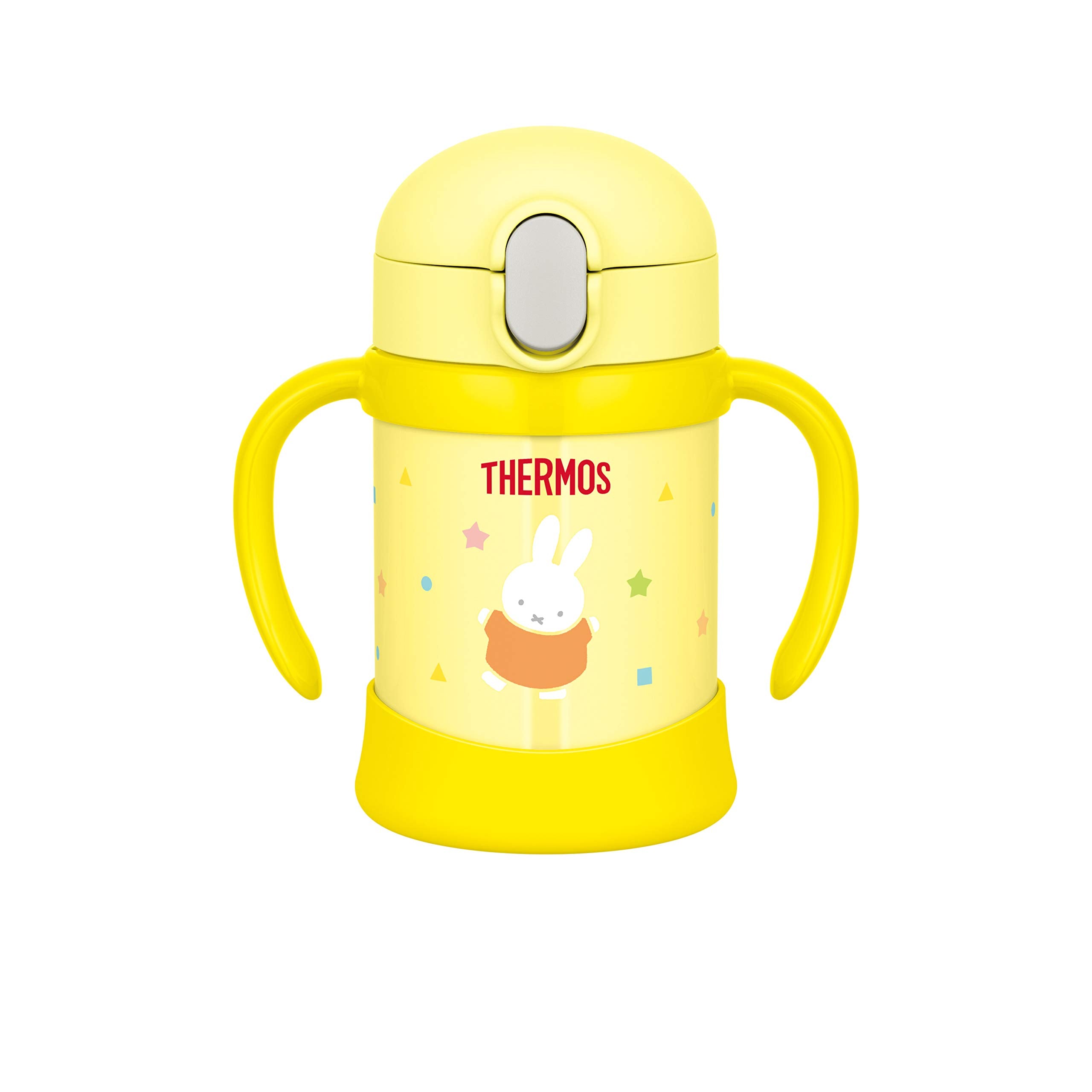 써모스 (THERMOS) 마호병의 아기 스트로 머그 FJL-250B 옐로우 (Y) 미피 250ml 물통 아이