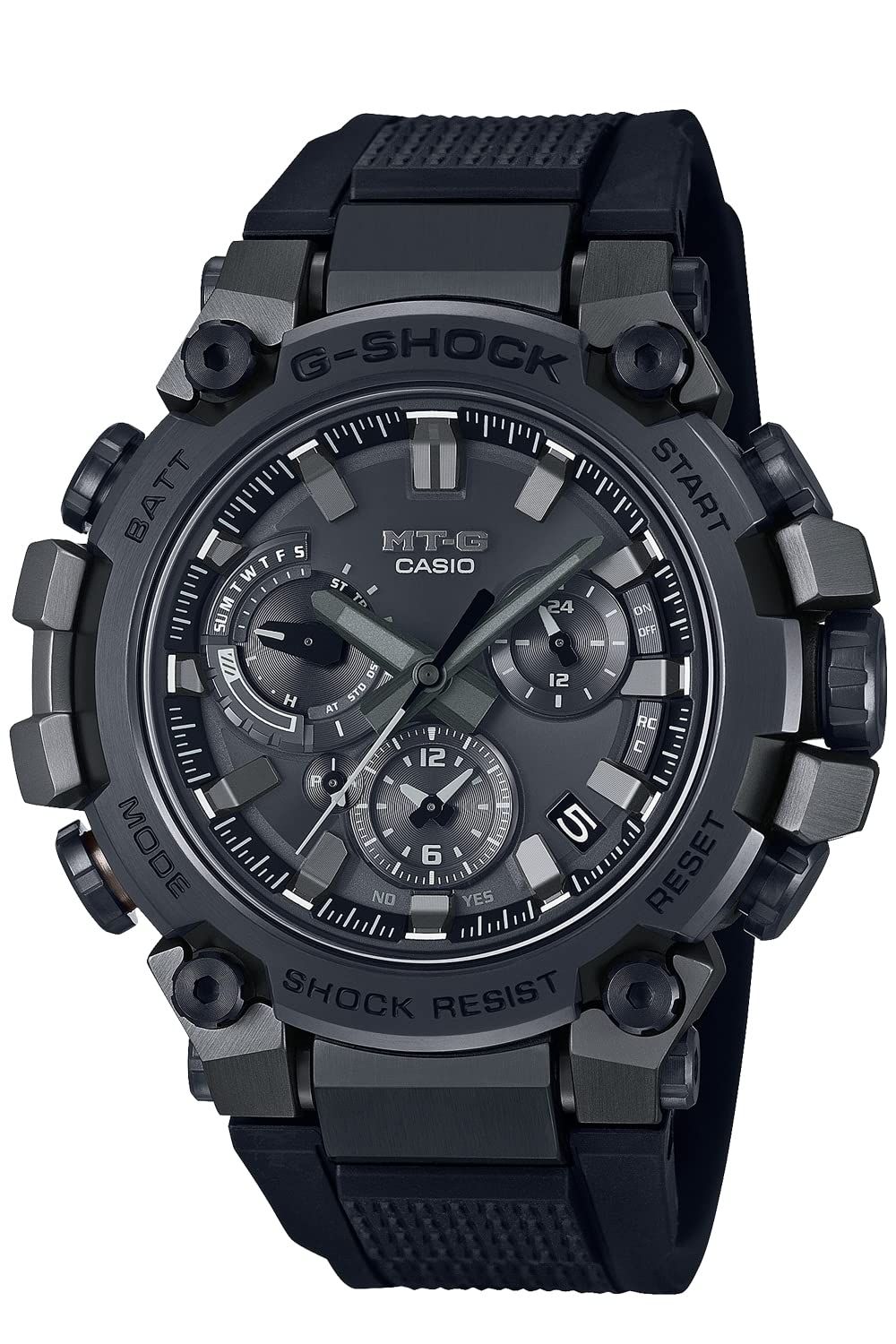 [Casio] G-Shock Watch [Domestic Genuine Product] MT-G Bluetooth Equipped with Radio Solar MTG-B3000B-1AJF Men's Black
