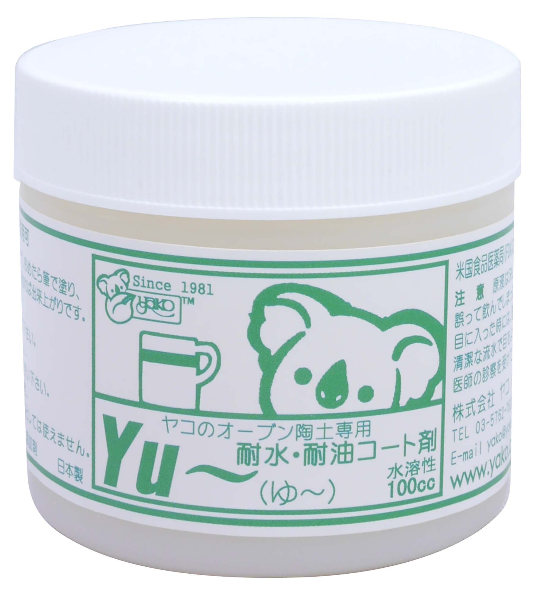 Yako Water and oil resistant coating agent for oven china clay Yu~ 100cc