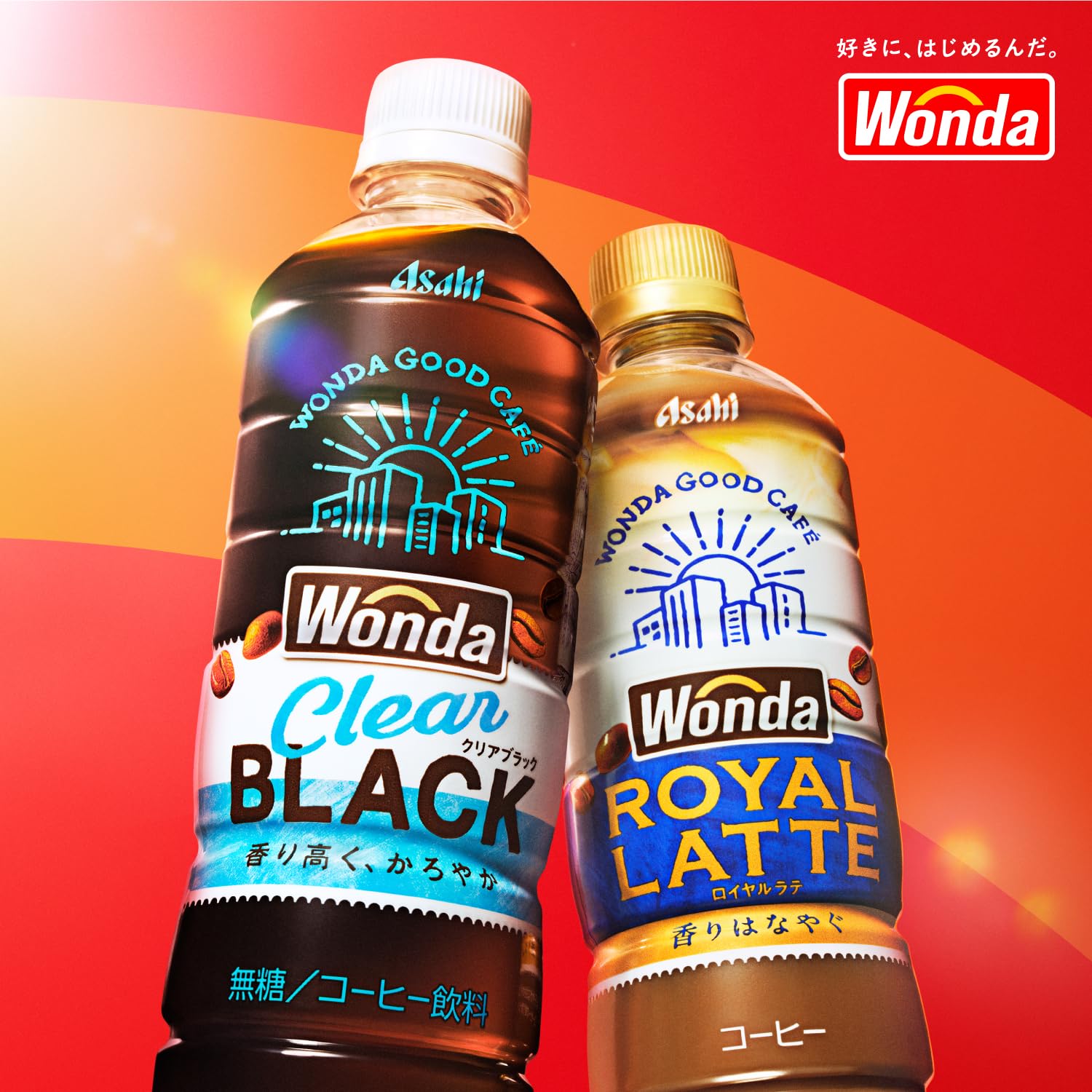 [Translation product: after expiry in August] Wanda Asahi Beverage Clear Black 500ml x 24 bottles [Coffee]