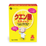 파인(FINE JAPAN) 구연산 스틱 구연산 1,000mg 비타민 B군 니아신 판토텐산 엽산 배합 국내 생산 30일분 (1일 1~2포/30포입) 멀티 비타민 스틱 타입 휴대 휴대