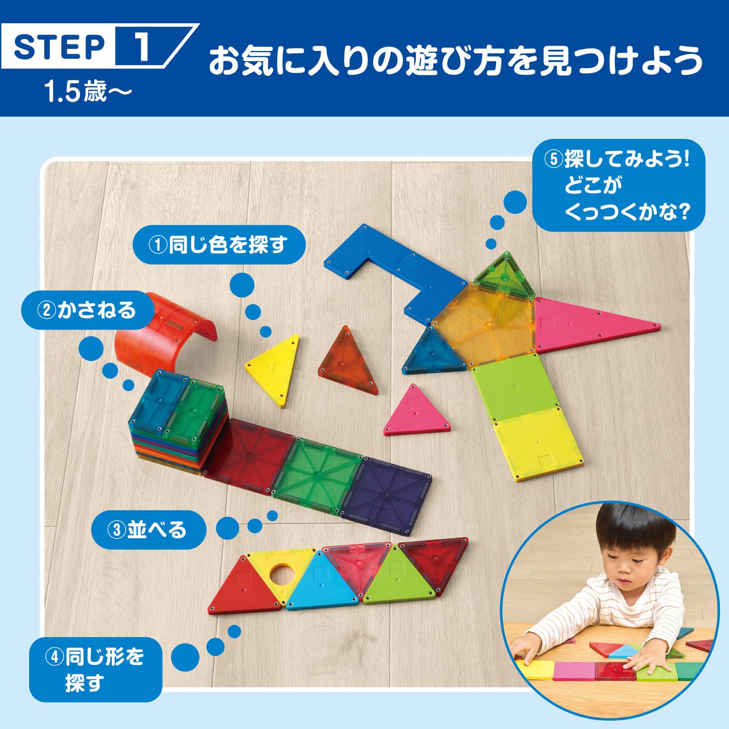 People Pythagoras BASIC Full of educational! Basic box [1 and a half years old] Play, create, grow inspiration PGS-149