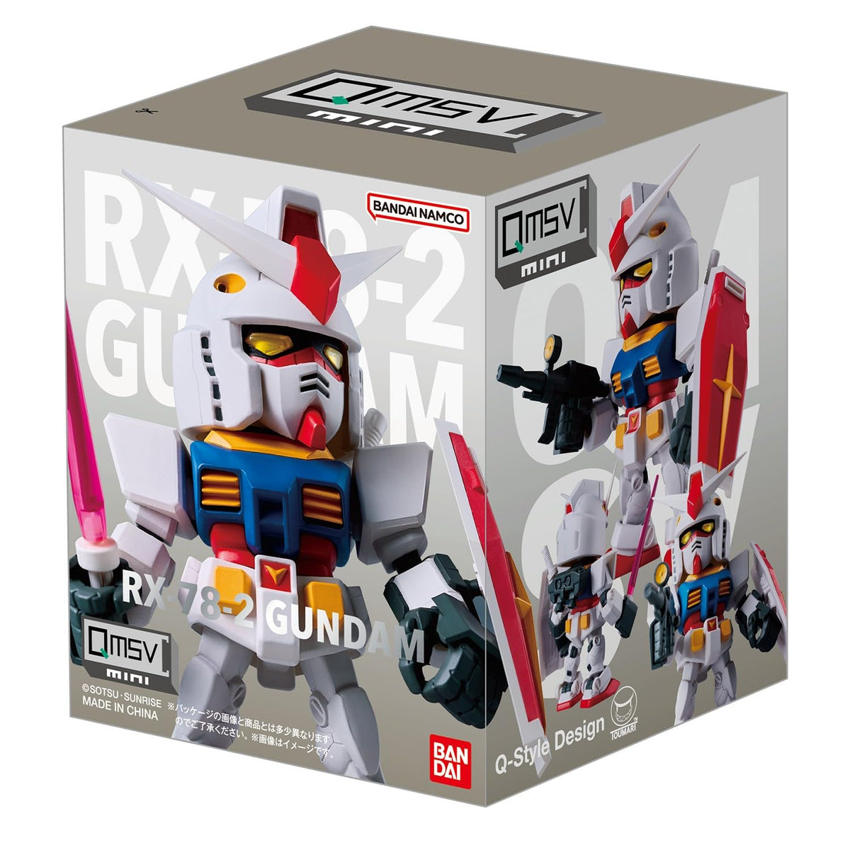 반다이(BANDAI) QMSV mini RX78-2 GUNDAM(단품) 기동전사 건담 대상 연령 15세 이상