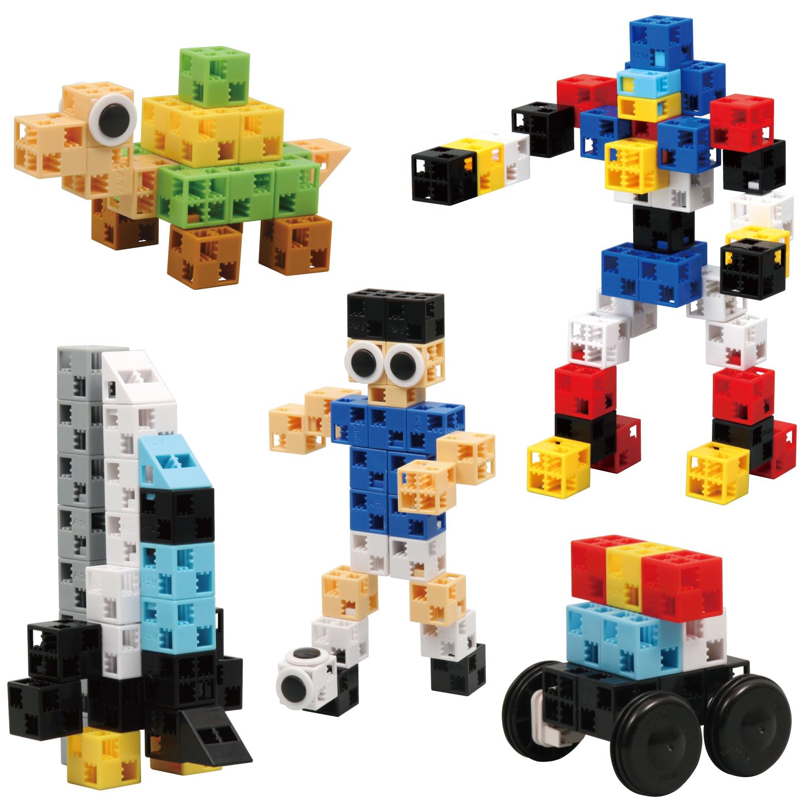 Artec 76536 ArTec Block Bucket Vivid 220 Pieces Educational Toy Inspiration Creativity Boys Girls