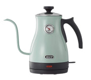 [Toffy] Electric kettle with thermometer K-KT3 (Pale Aqua), suitable temperature, coffee drip, hand drip, dry heating prevention, gooseneck spout, retro K-KT3-PA