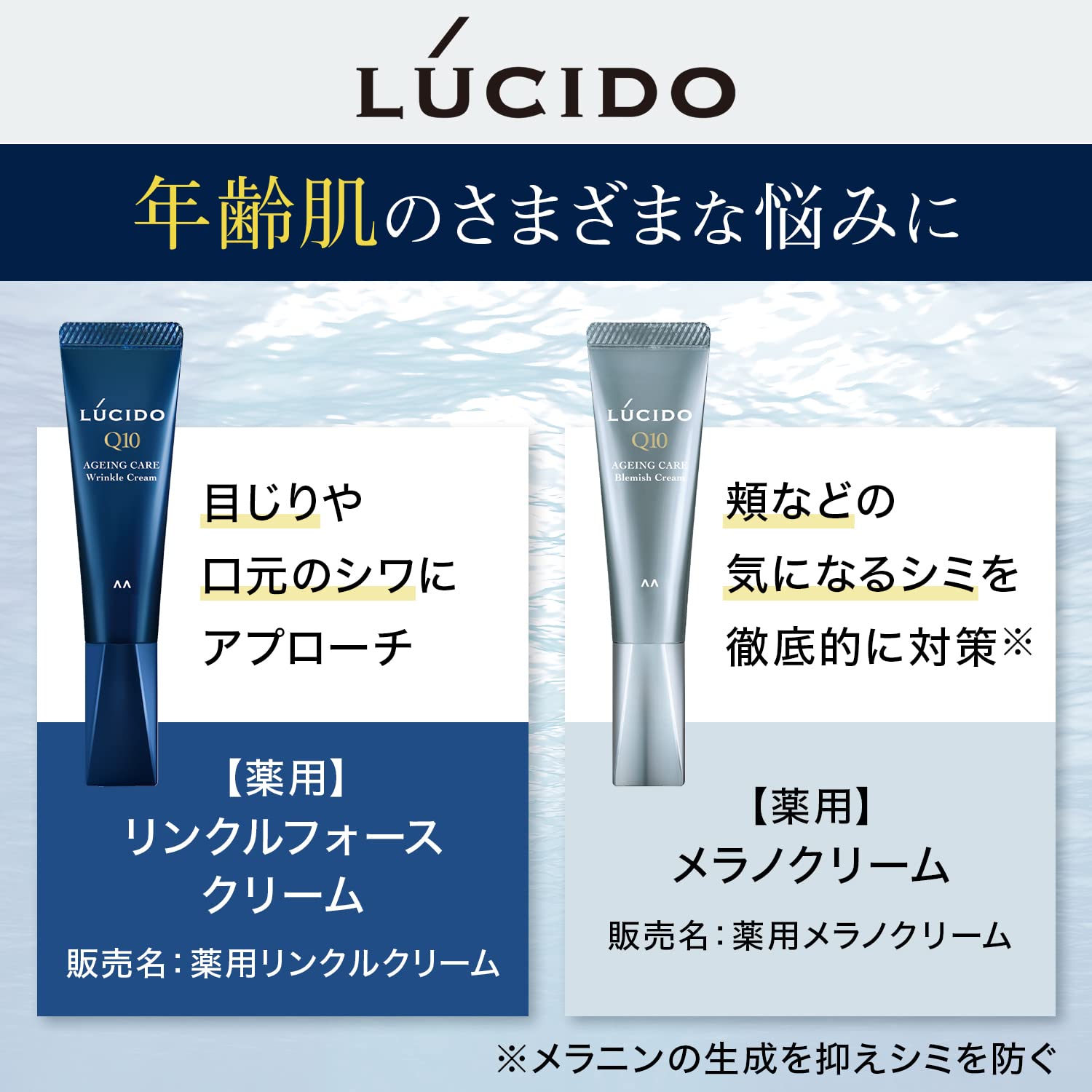 LUCIDO Eye Intensive Care Pack [Eye Care for Men Dryness Firmness Skin Care]