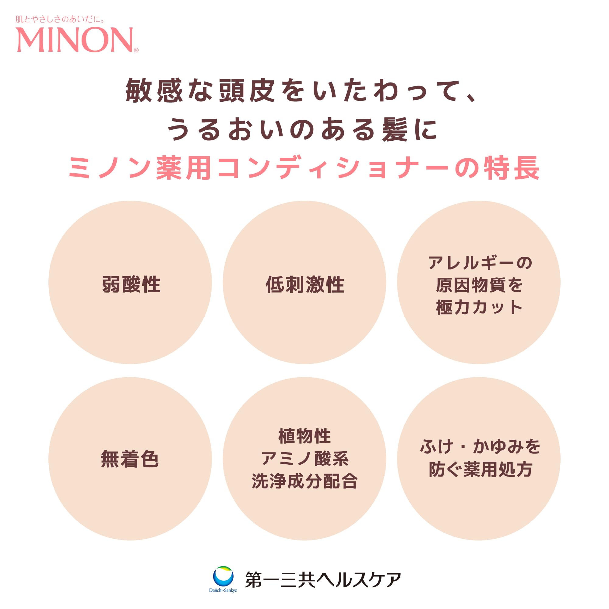 Minon Medicated Conditioner Refill 380mL Conditioner Sensitive Skin Itching Dandruff Moisturizing Dry Prevention Weakly Acidic Hypoallergenic [Quasi-drug]