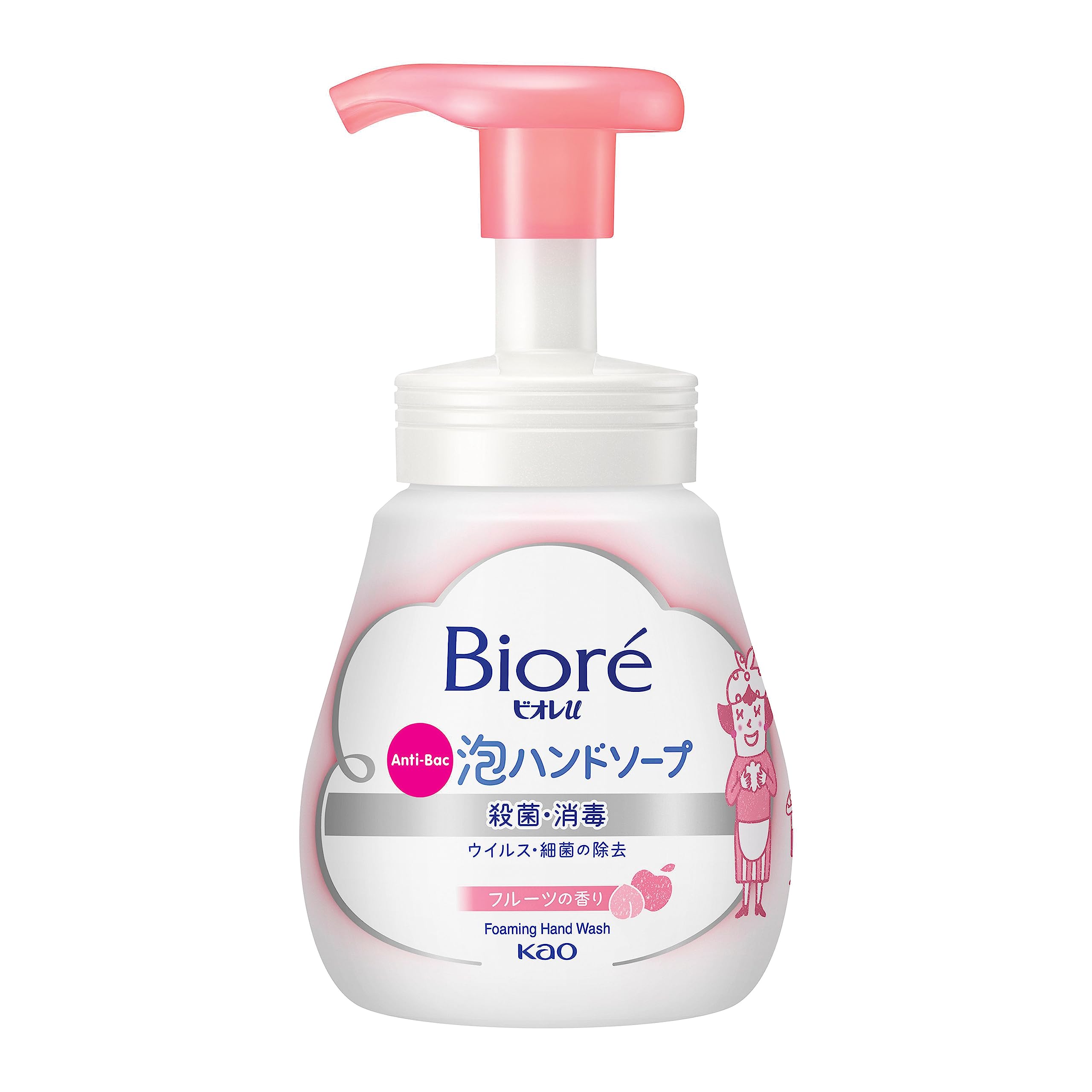花王 Biore U 泡沫洗手液水果泵 240ml