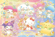 BEVERLY [Made in Japan] Beverly 150 Large Jigsaw Puzzle Sanrio Characters Sparkling Snack Time (26 x 38cm) 150L-001