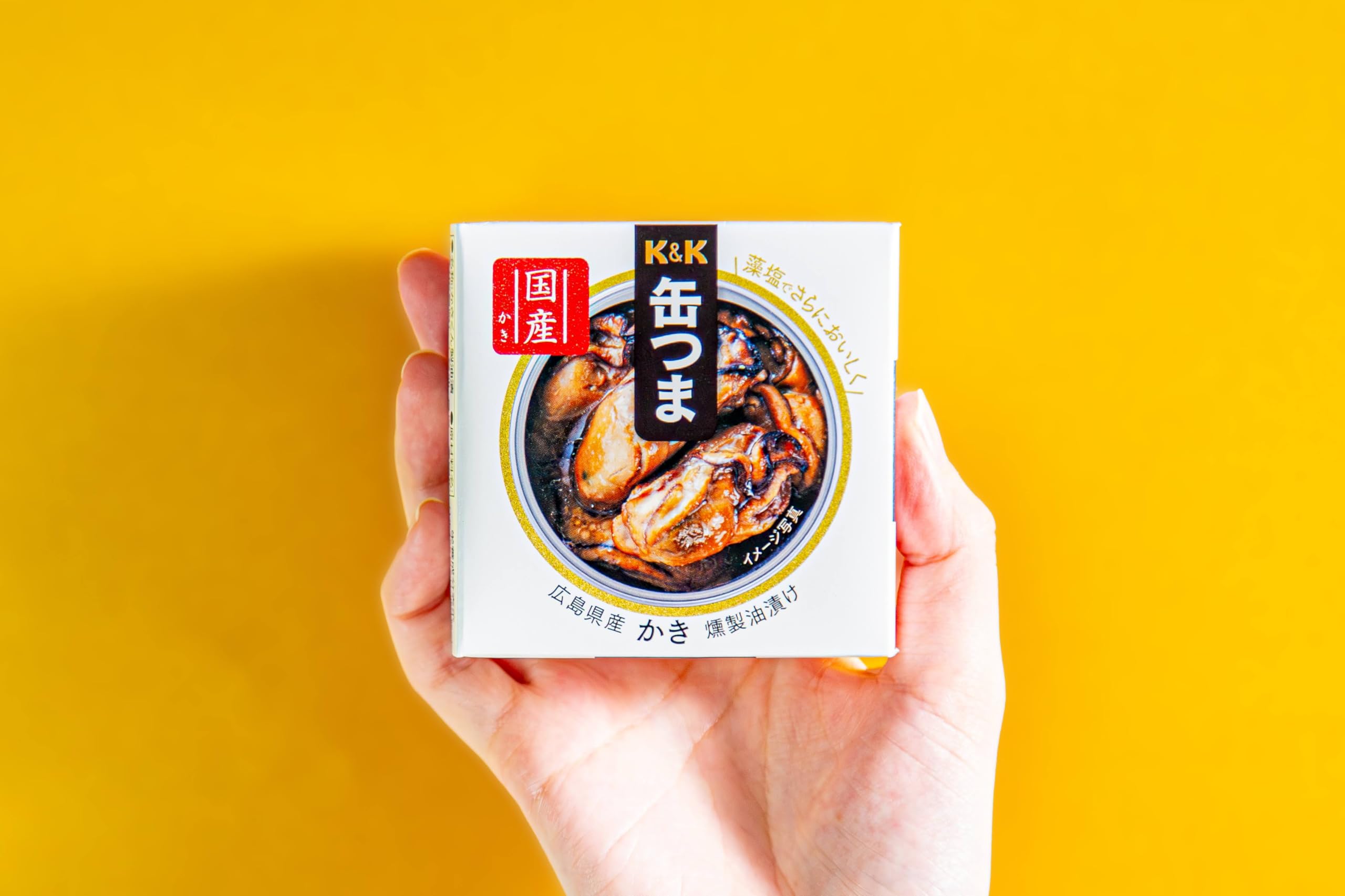 Can Tsuma Premium Hiroshima Oysters Pickled in Smoked Oil 60g