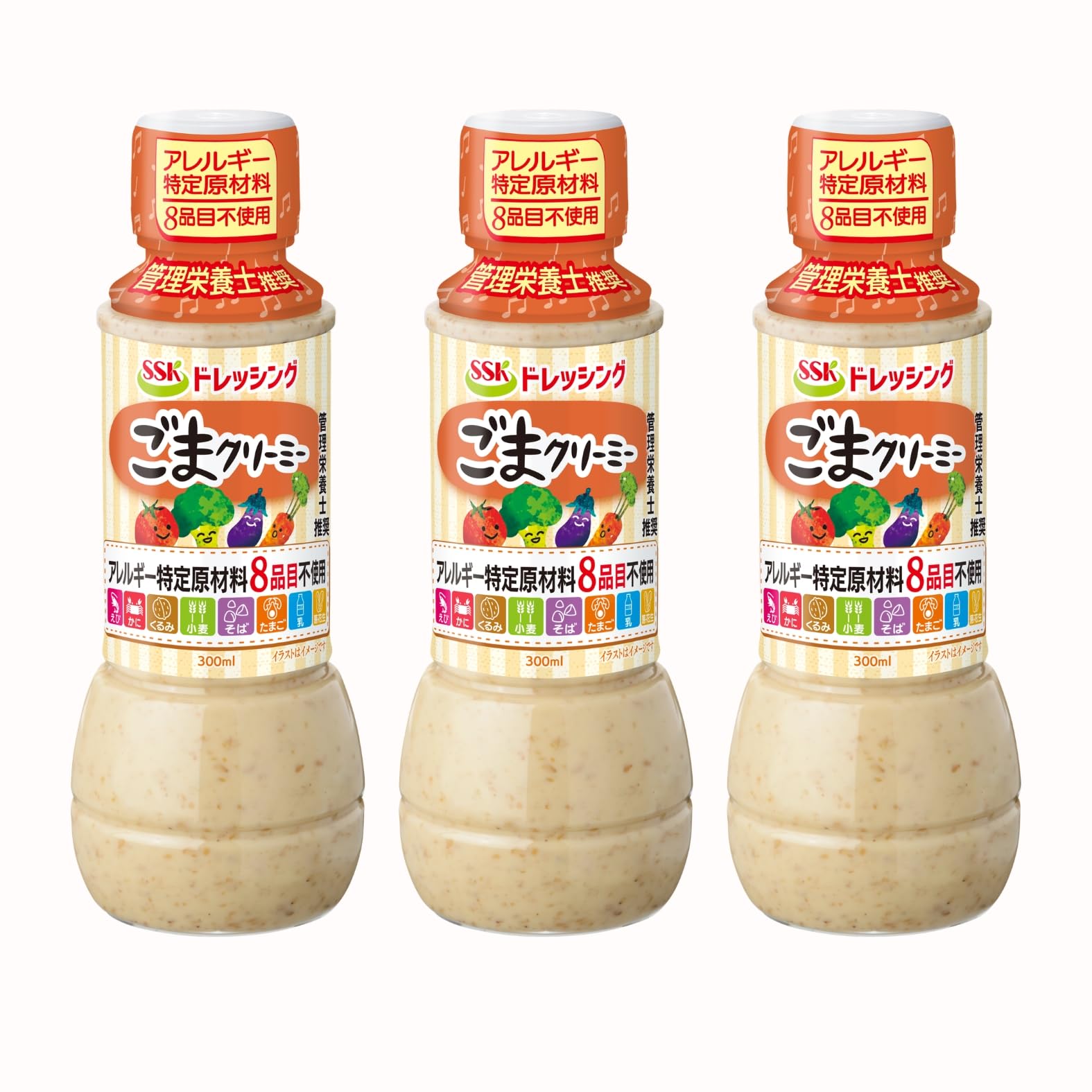SSK Foods SSK Sesame Creamy Dressing 300ml x 3 bottles