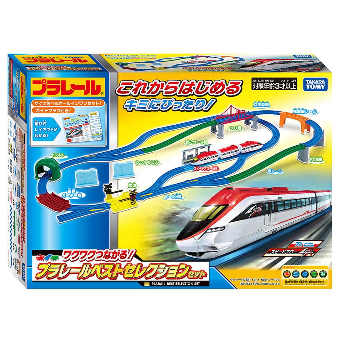 [2026 Model] TAKARA TOMY Plarail Exciting Connection! Plarail Best Selection Set Train Train Toy Ages 3+