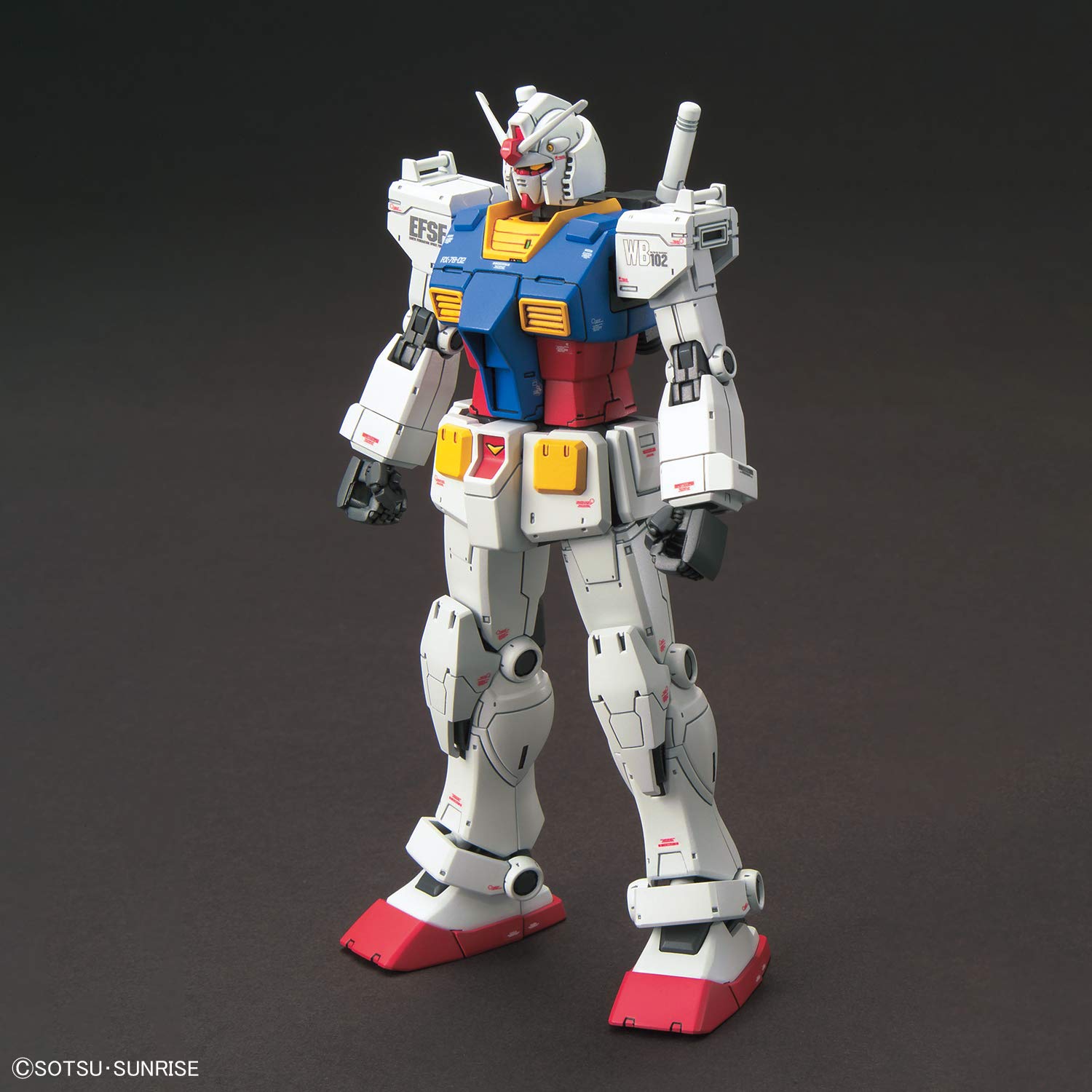 HG Mobile Suit Gundam THE ORIGIN RX-78-02 Gundam 1/144 scale color-coded plastic model