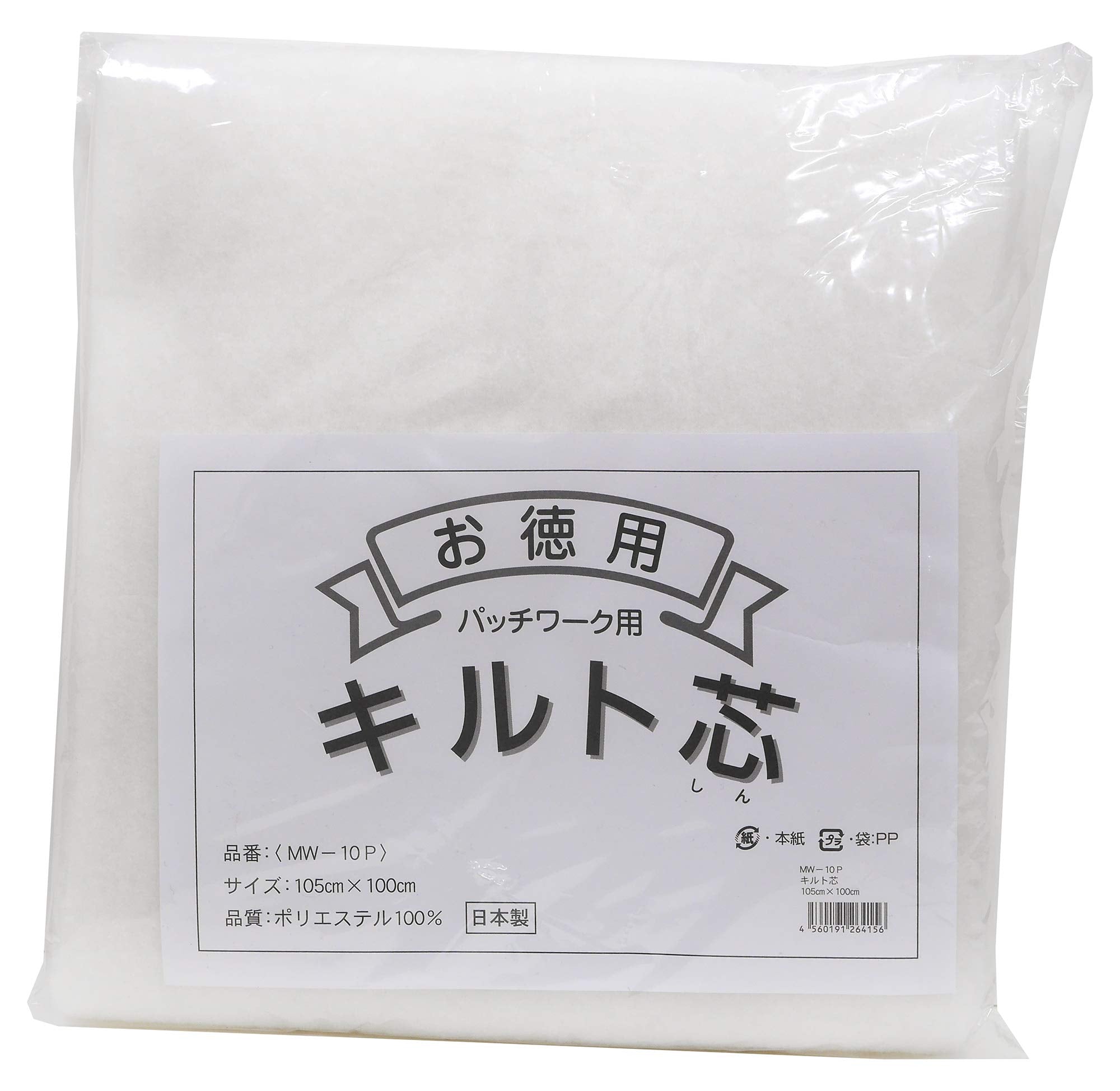 Marushin 拼布被芯105cm x 100cm MW-10P 白色