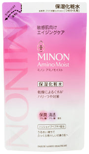 MINON Amino Moist Aging Care Lotion Refill 130mL [Sensitive Skin] Moisturizing Lotion Penetration Firmness Shiny