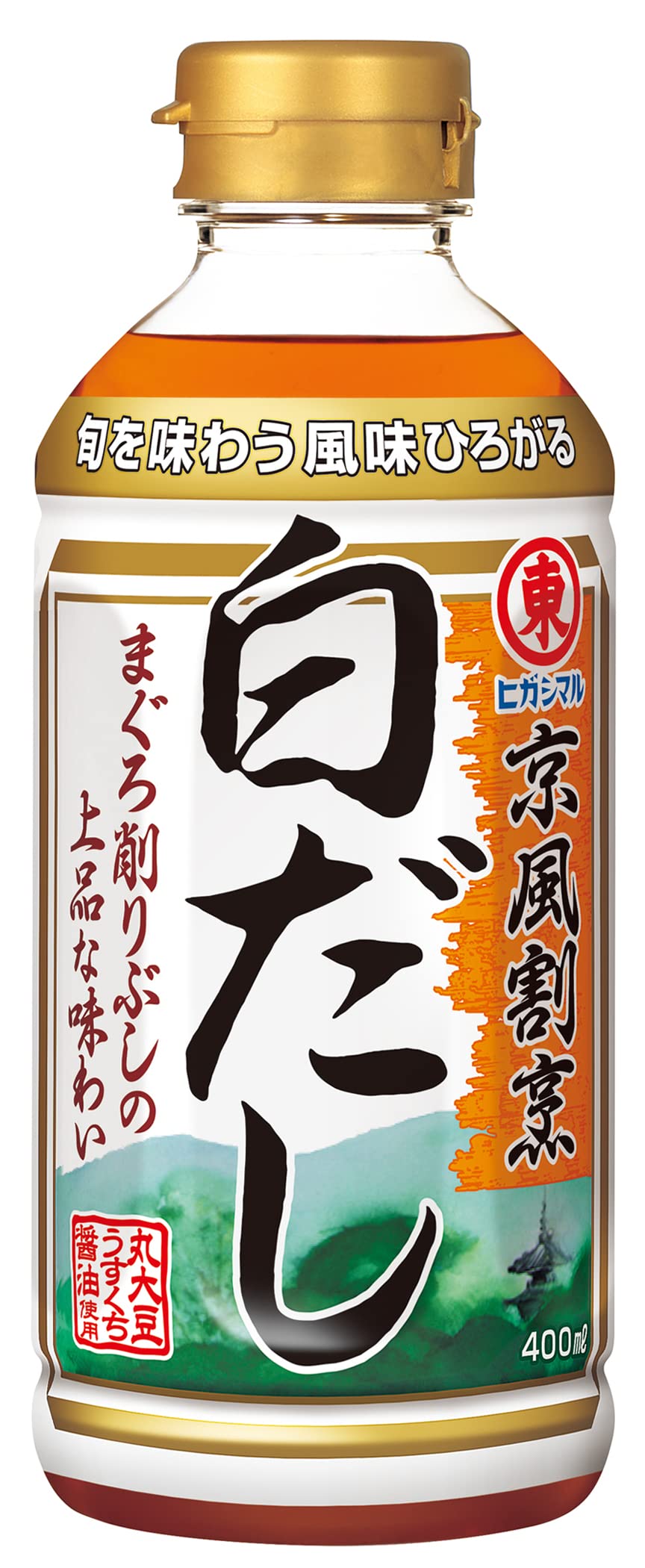 히가시마루 간장 쿄카제 칸샤 화이트 국물 400ml
