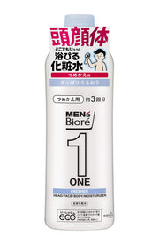 맨즈 비올레 원 (ONE) 전신 화장수 스프레이 깔끔한 윤택 타입 리필용 340ml << 머리 · 얼굴 · 몸에 사용할 수있는 전신 용 화장수