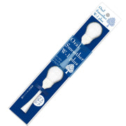 SHIKIEN Oral Soft Smoother W-1 Plus (Replacement Head) Pearl White Set of 2