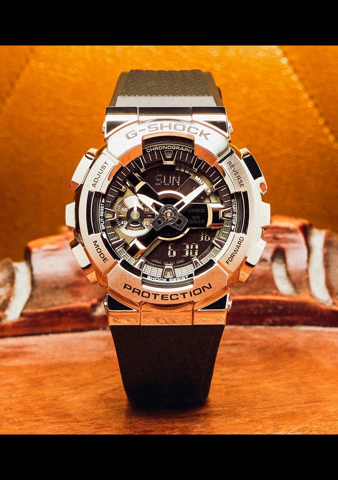 [Casio] G-Shock Watch [Domestic Genuine Product] Metal Covered GM-110-1AJF Men's
