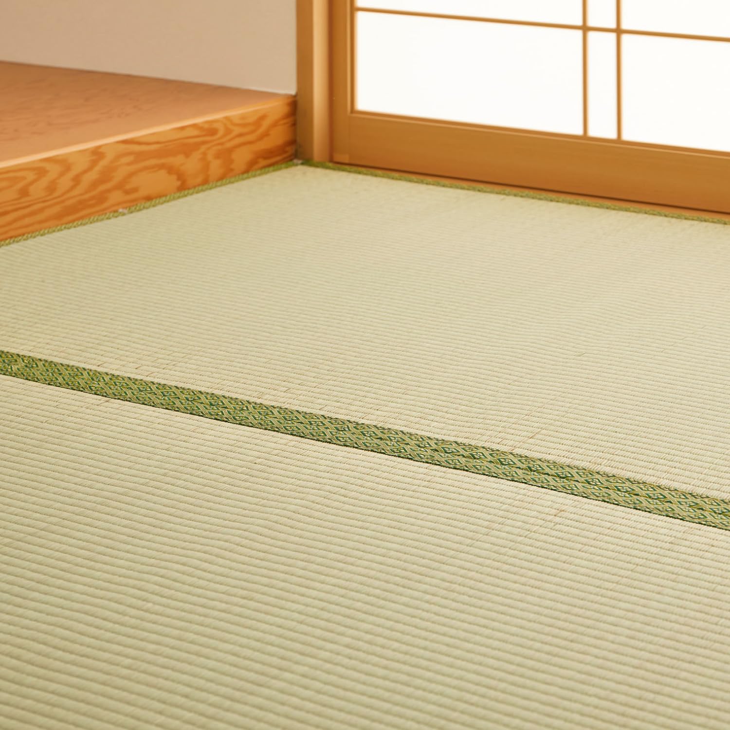 Hagiwara Free Cut Overlay Igusa Carpet Main 6 Tatami Tatami Approx. 286X382cm "HG" Double Weave with Backing Cutable DIY