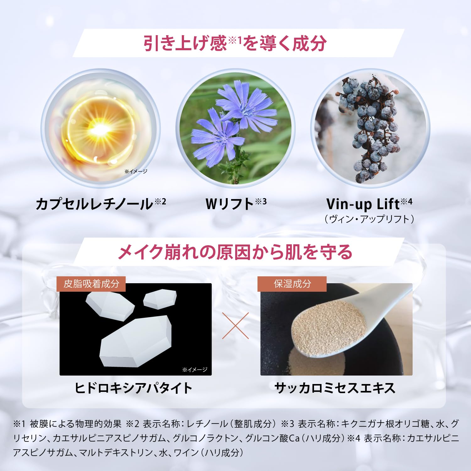 YA-MAN Medilift Needle Lift Wrinkle Smooth Base Wrinkle Smoothing Face Neck Cream Makeup Base YML0038