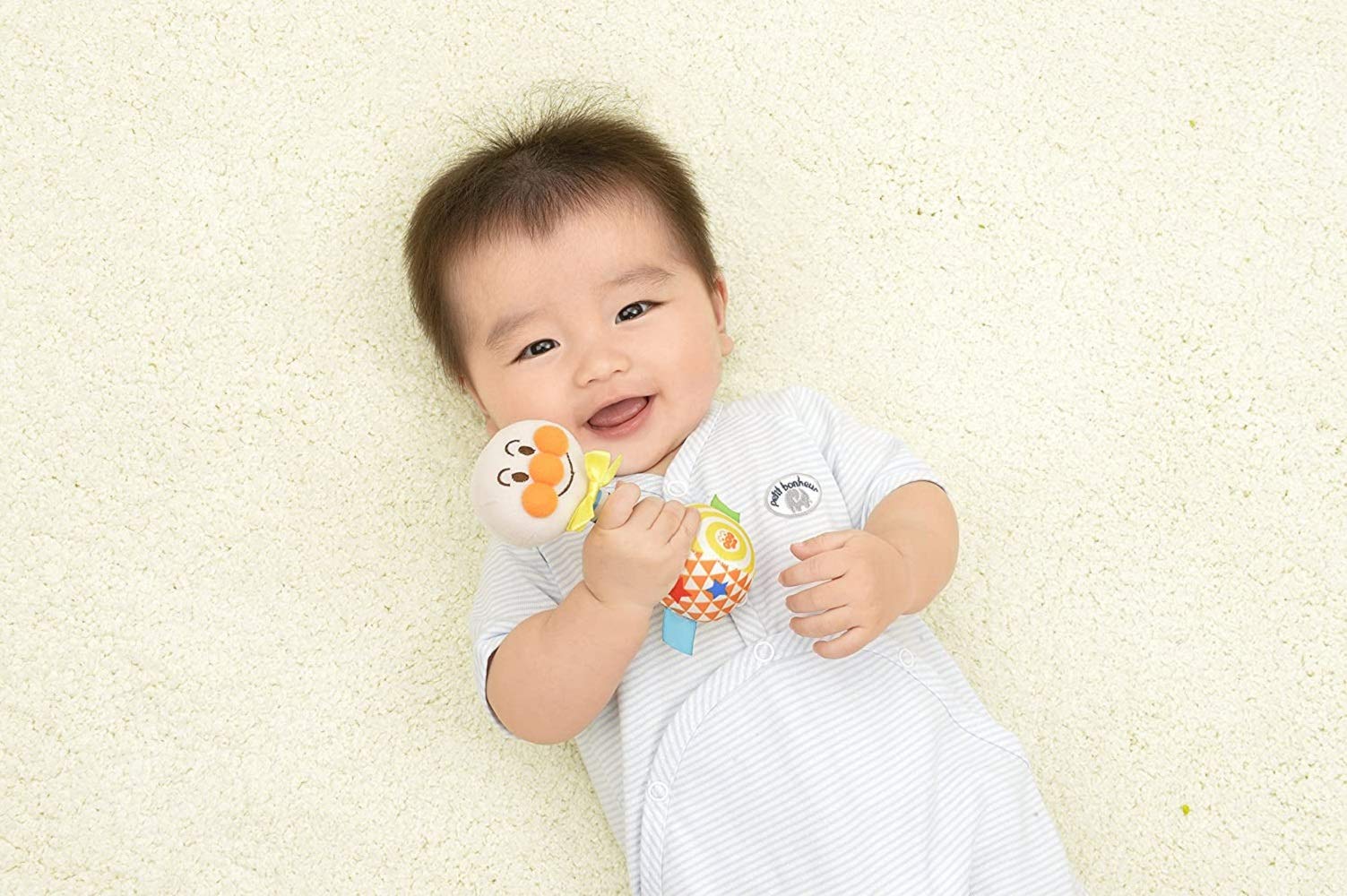 Baby Lab Anpanman Easy Nigireru First Rattle